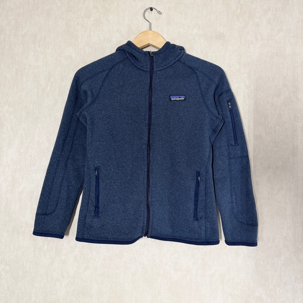 Patagonia Women’s Better Sweater Full-Zip Hoody Longsleeve in Classic Navy S